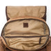 Campaign Waxed Canvas Backpack Mission Mercantile Leather Goods