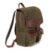Campaign Waxed Canvas Backpack Mission Mercantile Leather Goods