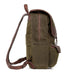 Campaign Waxed Canvas Backpack Mission Mercantile Leather Goods