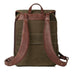 Campaign Waxed Canvas Backpack Mission Mercantile Leather Goods