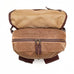 Campaign Waxed Canvas Backpack Mission Mercantile Leather Goods