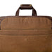 Campaign Waxed Canvas Briefcase Mission Mercantile Leather Goods