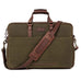 Campaign Waxed Canvas Briefcase Mission Mercantile Leather Goods
