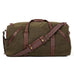 Campaign Waxed Canvas Large Duffle Bag Mission Mercantile Leather Goods