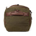 Campaign Waxed Canvas Large Duffle Bag Mission Mercantile Leather Goods