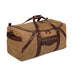 Campaign Waxed Canvas Large Duffle Bag Mission Mercantile Leather Goods