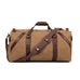 Campaign Waxed Canvas Large Duffle Bag Mission Mercantile Leather Goods