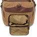 Campaign Waxed Canvas Large Duffle Bag Mission Mercantile Leather Goods