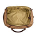Campaign Waxed Canvas Large Duffle Bag Mission Mercantile Leather Goods