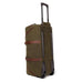 Campaign Waxed Canvas Large Wheeled Duffle Bag Mission Mercantile Leather Goods