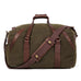 Campaign Waxed Canvas Medium Duffle Bag Mission Mercantile Leather Goods