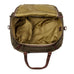 Campaign Waxed Canvas Medium Duffle Bag Mission Mercantile Leather Goods