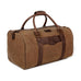 Campaign Waxed Canvas Medium Field Duffle Bag Mission Mercantile Leather Goods