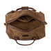 Campaign Waxed Canvas Medium Field Duffle Bag Mission Mercantile Leather Goods