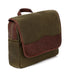 Campaign Waxed Canvas Messenger Bag Mission Mercantile Leather Goods