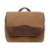 Campaign Waxed Canvas Messenger Bag Mission Mercantile Leather Goods