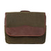 Campaign Waxed Canvas Messenger Bag Mission Mercantile Leather Goods