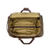 Campaign Waxed Canvas Wheeled Carry-On Duffle Bag Mission Mercantile Leather Goods