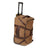 Campaign Waxed Canvas Wheeled Carry-On Duffle Bag Mission Mercantile Leather Goods