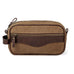 Campaign Waxed Canvas Toiletry Shave Kit Mission Mercantile Leather Goods