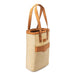 Campaign Waxed Canvas Two Bottle Wine Tote Mission Mercantile Leather Goods