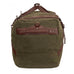 Campaign Waxed Canvas X-Large Duffle Bag Mission Mercantile Leather Goods