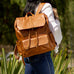 Ellington Leather Backpack Mission Mercantile Leather Goods