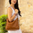 Ellington Leather Hobo w/ Zippered Pouch Mission Mercantile Leather Goods