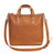 Ellington Leather Market Tote with Zippered Pouch Mission Mercantile Leather Goods