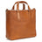 Ellington Leather Market Tote with Zippered Pouch Mission Mercantile Leather Goods