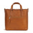 Ellington Leather Market Tote with Zippered Pouch Mission Mercantile Leather Goods