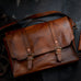 Heritage Leather Briefcase Mission Mercantile Leather Goods