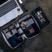Heritage Leather "Doc" Electronics Organizer / Toiletry Kit Mission Mercantile Leather Goods