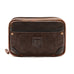 Heritage Leather "Doc" Electronics Organizer / Toiletry Kit Mission Mercantile Leather Goods