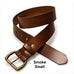 Heritage Leather Men's Belt Mission Mercantile Leather Goods
