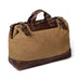 Heritage Waxed Canvas Lineman Duffle Bag Mission Mercantile Leather Goods