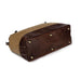 Heritage Waxed Canvas Lineman Duffle Bag Mission Mercantile Leather Goods