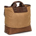 Heritage Waxed Canvas Medium Ice Block Tote Bag Mission Mercantile Leather Goods