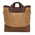 Heritage Waxed Canvas Medium Ice Block Tote Bag Mission Mercantile Leather Goods
