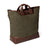 Heritage Waxed Canvas Original Ice Block Tote Bag Mission Mercantile Leather Goods