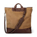 Heritage Waxed Canvas Original Ice Block Tote Bag Mission Mercantile Leather Goods