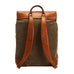 Heritage Waxed Canvas Steamer Backpack No. 2 Mission Mercantile Leather Goods