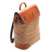 Heritage Waxed Canvas Steamer Backpack No. 2 Mission Mercantile Leather Goods