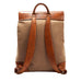 Heritage Waxed Canvas Steamer Backpack No. 2 Mission Mercantile Leather Goods