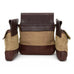 White Wing Waxed Canvas Hunting Heritage Bird Bag Set Mission Mercantile Leather Goods