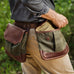 White Wing Waxed Canvas Hunting Heritage Bird Bag Trio Mission Mercantile Leather Goods