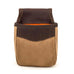 White Wing Waxed Canvas Hunting Single Belt Pouch Mission Mercantile Leather Goods