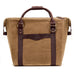 White Wing Waxed Canvas Large Cooler Mission Mercantile Leather Goods