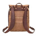 Campaign Waxed Canvas Backpack Mission Mercantile Leather Goods