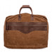 Campaign Waxed Canvas Garment Bag Mission Mercantile Leather Goods